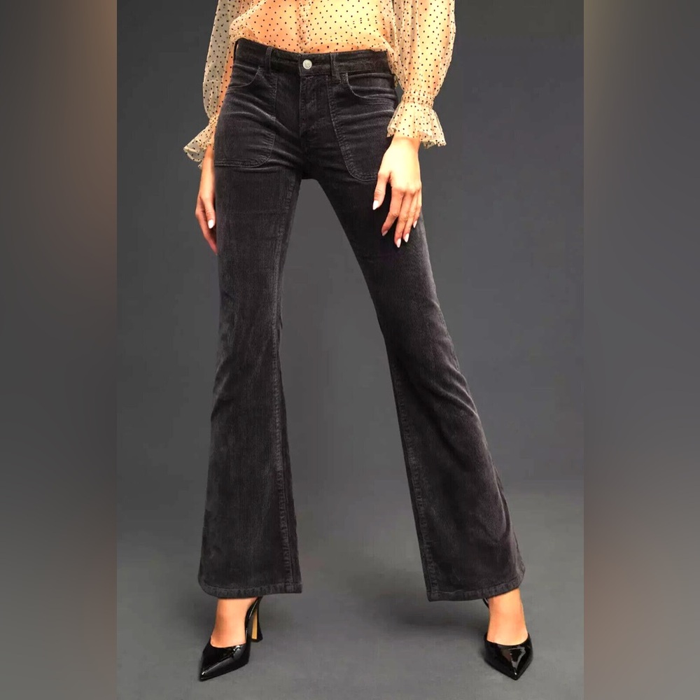 Pilcro Black Flare Pants